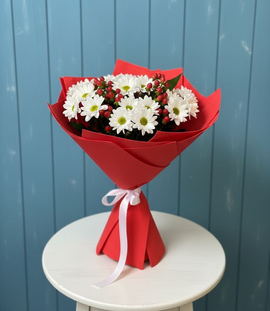 Букет цветов из: Хризантемы в Черницыне