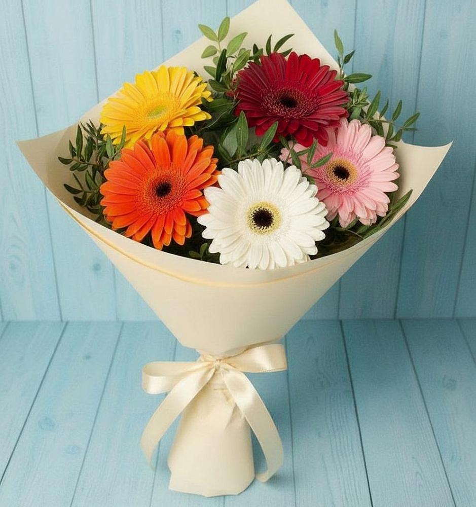 Букет цветов из: Герберы в Черницыне