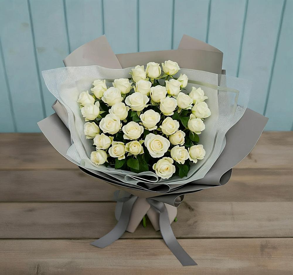 Букет Белоснежная нежность в Черницыне