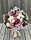 Букет цветов из: Альстромерии, Гвоздики, Розы и Хризантемы в Черницыне