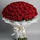 Букет 101 Красная роза Блэк Мэджик в Черницыне