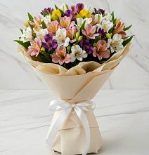 Букет цветов из:  Альстромерии в Черницыне