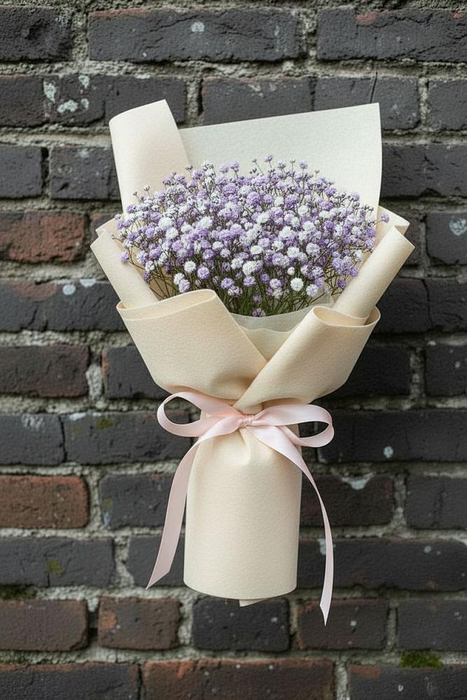 Букет цветов из: Гипсофила в Черницыне