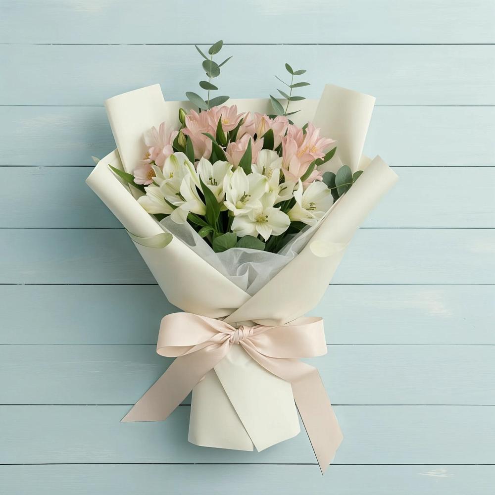 Букет цветов из: Альстромерии в Черницыне