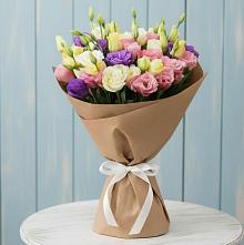 Букет цветов из:  Лизиантусы в Черницыне